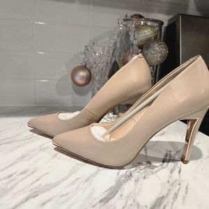 Jenn Ardor Chic Beige Heels